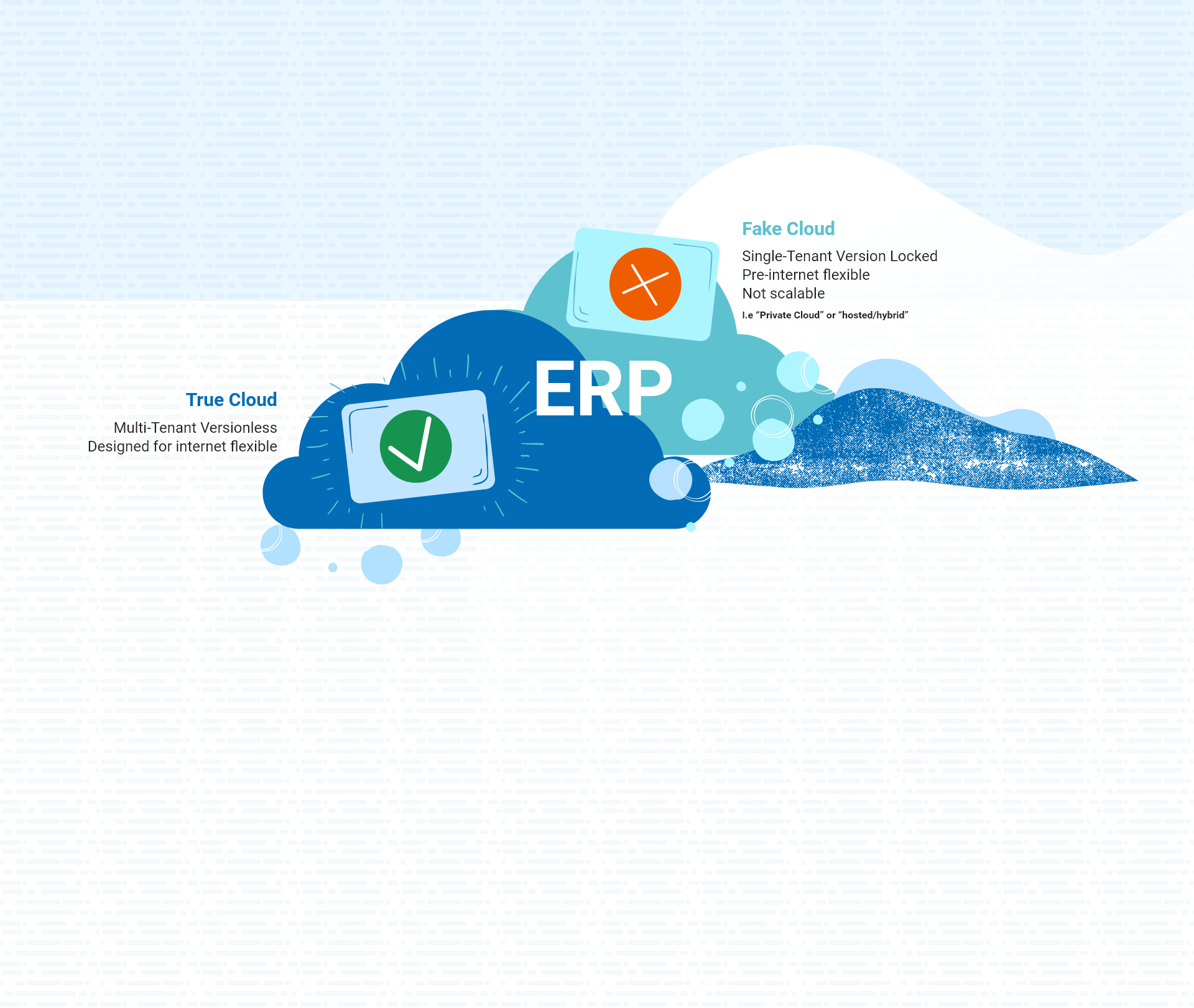 True Cloud vs. Fake Cloud Software